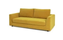 Habitat Brixley Fabric 3 Seater Sofa - Yellow -Sofa Discount Store 9191336 R Z002A
