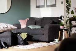 Habitat Lisbon Small Double Fabric Sofa Bed - Charcoal -Sofa Discount Store 9198786 R Z001C