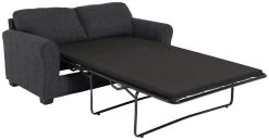 Habitat Lisbon Small Double Fabric Sofa Bed - Charcoal -Sofa Discount Store 9198786 R Z002A