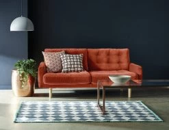 Habitat Fenner Velvet 2 Seater Sofa - Emerald 10 Habitat Fenner Velvet 2 Seater Sofa - Emerald -Sofa Discount Store 9199541 R Z001C