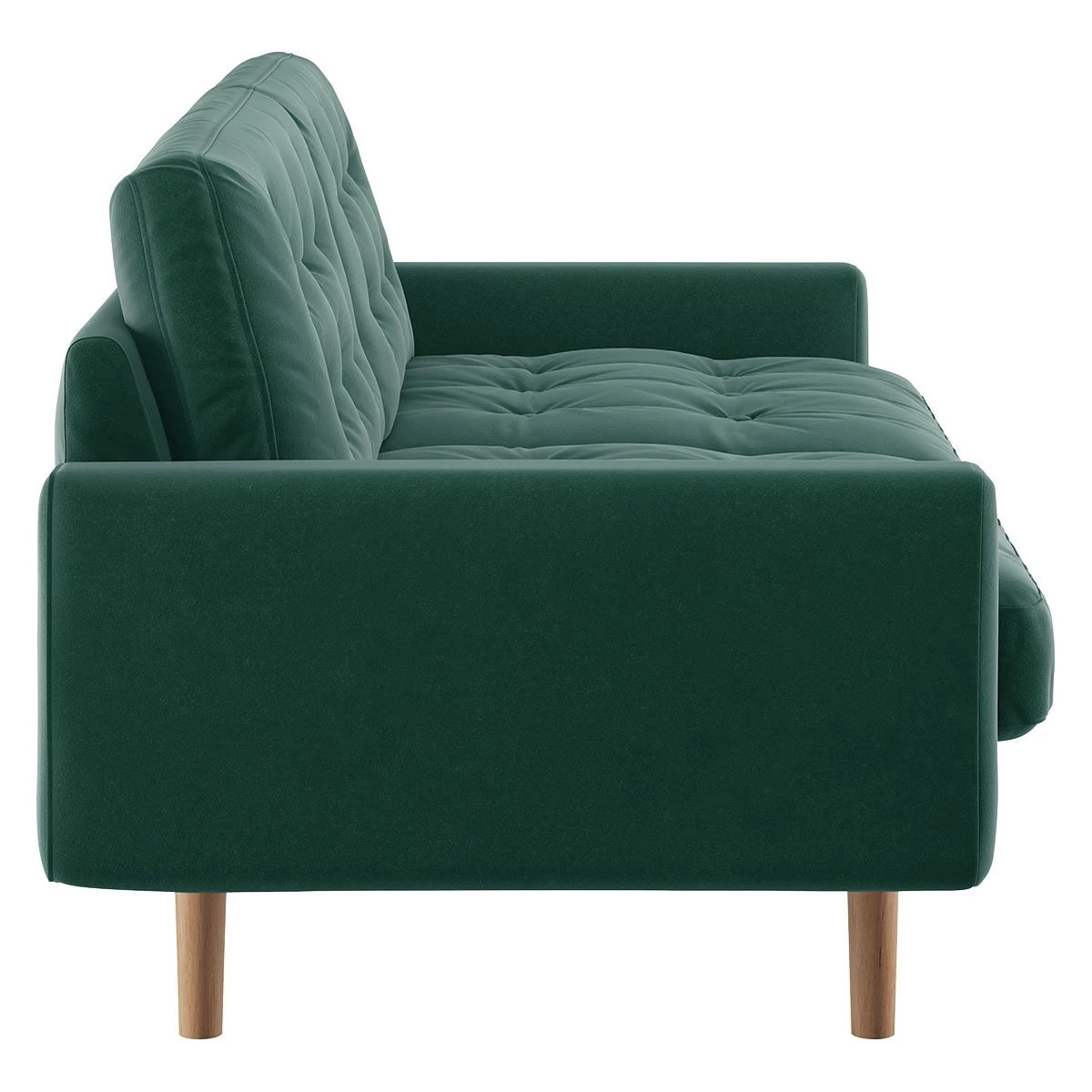 Habitat Fenner Velvet 2 Seater Sofa - Emerald 9 Habitat Fenner Velvet 2 Seater Sofa - Emerald - Image 7