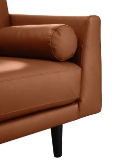 Habitat Jackson Leather 2 Seater Sofa - Tan -Sofa Discount Store 9206692 R Z007A