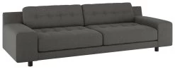 Habitat Hendricks Fabric 4 Seater Sofa - Charcoal -Sofa Discount Store 9219933 R Z008A