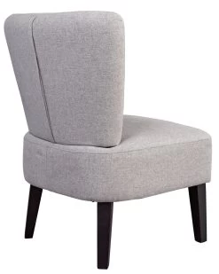 Habitat Delilah Fabric Cocktail Chair - Light Grey 11 Habitat Delilah Fabric Cocktail Chair - Light Grey -Sofa Discount Store 9221433 R Z003A