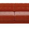 Habitat Hendricks Velvet 3 Seater Sofa - Orange -Sofa Discount Store 9299166 R Z001A
