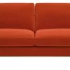 Habitat Teo Velvet 2 Seater Sofa - Orange -Sofa Discount Store 9303382 R Z001A