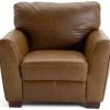 Habitat Milford Leather Armchair - Tan -Sofa Discount Store 9308370 R Z001A