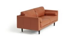 Habitat Jackson Leather 3 Seater Sofa - Tan -Sofa Discount Store 9335147 R Z004A