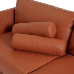 Habitat Jackson Leather 3 Seater Sofa - Tan -Sofa Discount Store 9335147 R Z006A