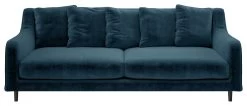 Habitat Swift Velvet 3 Seater Sofa - Blue -Sofa Discount Store 9342769 R Z009A