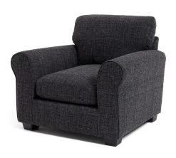 Habitat Lisbon Fabric Armchair - Charcoal 16 Habitat Lisbon Fabric Armchair - Charcoal -Sofa Discount Store 9362897 R Z002A
