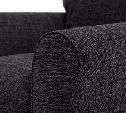 Habitat Lisbon Fabric Armchair - Charcoal 19 Habitat Lisbon Fabric Armchair - Charcoal -Sofa Discount Store 9362897 R Z006A