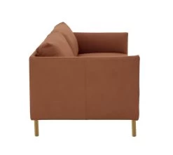 Habitat Hyde Leather 3 Seater Sofa - Tan -Sofa Discount Store 9372502 R Z004A