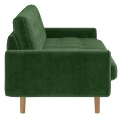 Habitat Fenner Velvet 2 Seater Sofa - Moss Green 14 Habitat Fenner Velvet 2 Seater Sofa - Moss Green -Sofa Discount Store 9381847 R Z004A