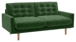 Habitat Fenner Velvet 2 Seater Sofa - Moss Green 15 Habitat Fenner Velvet 2 Seater Sofa - Moss Green -Sofa Discount Store 9381847 R Z008A