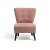 Habitat Delilah Fabric Cocktail Chair - Pink -Sofa Discount Store 9397336 R Z001A