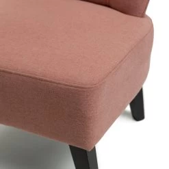 Habitat Delilah Fabric Cocktail Chair - Pink 17 Habitat Delilah Fabric Cocktail Chair - Pink -Sofa Discount Store 9397336 R Z006A