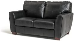 Habitat Milford Leather 2 Seater Sofa - Black 17 Habitat Milford Leather 2 Seater Sofa - Black -Sofa Discount Store 9398335 R Z002A