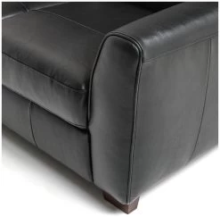 Habitat Milford Leather 2 Seater Sofa - Black 21 Habitat Milford Leather 2 Seater Sofa - Black -Sofa Discount Store 9398335 R Z006A