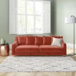 Habitat Swift Fabric 2 Seater Sofa - Charcoal -Sofa Discount Store 9400302 R Z001C