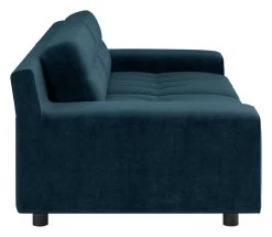 Habitat Hendricks Velvet 3 Seater Sofa - Ink Blue -Sofa Discount Store 9401758 R Z004A