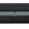 Habitat Hendricks Velvet 3 Seater Sofa - Dark Grey -Sofa Discount Store 9403598 R Z001A