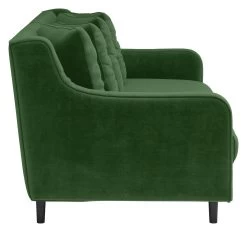 Habitat Swift Velvet 2 Seater Sofa - Moss Green -Sofa Discount Store 9408380 R Z004A