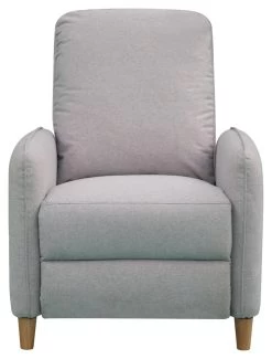 Habitat Tate Manual Pushback Recliner Chair - Grey -Sofa Discount Store 9444083 R Z002A