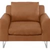 Habitat Lyle Leather Armchair - Tan