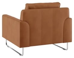 Habitat Lyle Leather Armchair - Tan -Sofa Discount Store 9445491 R Z003A