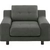 Habitat Hendricks Fabric Armchair - Charcoal