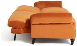 Habitat Joel 3 Seater Fabric Clic Clac Sofa Bed - Orange -Sofa Discount Store 9451801 R Z004A