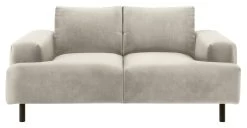 Habitat Julien Velvet 2 Seater Sofa - Natural -Sofa Discount Store 9484421 R Z005A