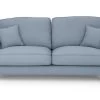 Habitat Matilda Velvet 3 Seater Sofa - Light Blue -Sofa Discount Store 9488276 R Z001A