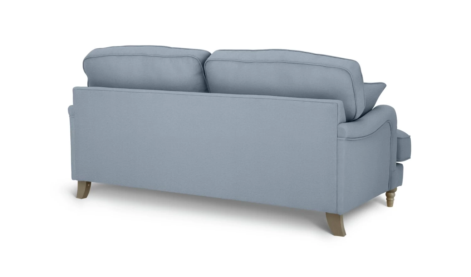 Habitat Matilda Velvet 3 Seater Sofa - Light Blue 8 Habitat Matilda Velvet 3 Seater Sofa - Light Blue - Image 6