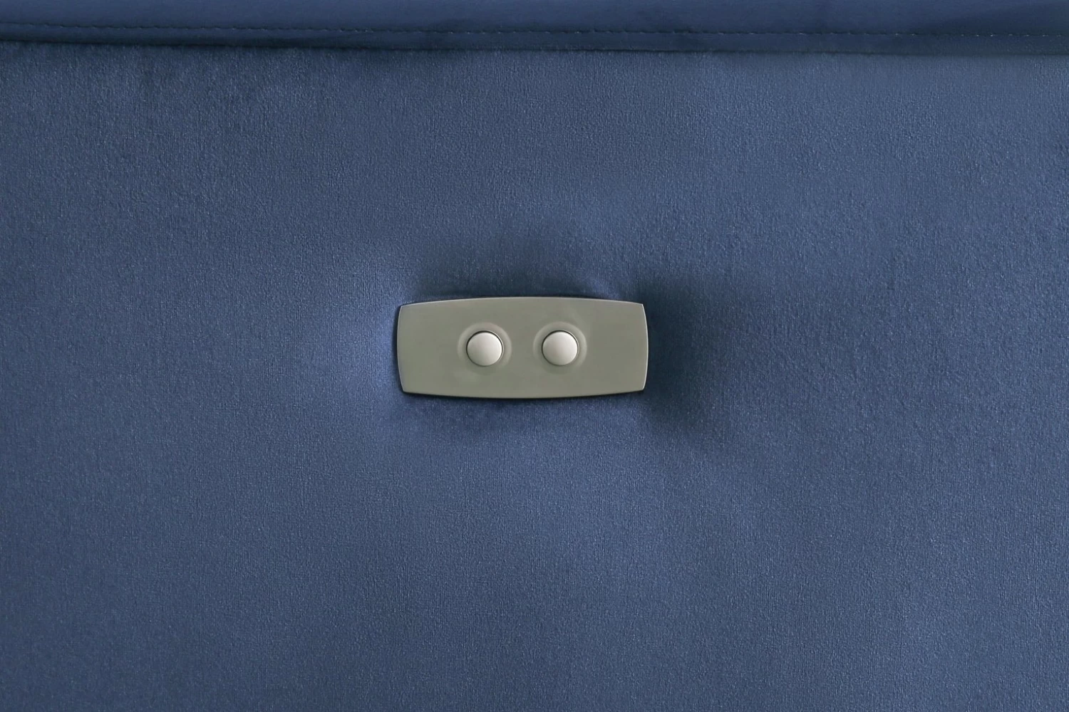Habitat Emerson Velvet 2 Seater Recliner Sofa - Navy Blue 9 Habitat Emerson Velvet 2 Seater Recliner Sofa - Navy Blue - Image 7