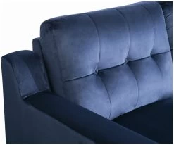 Habitat Emerson Velvet 2 Seater Recliner Sofa - Navy Blue 21 Habitat Emerson Velvet 2 Seater Recliner Sofa - Navy Blue -Sofa Discount Store 9494318 R Z007A