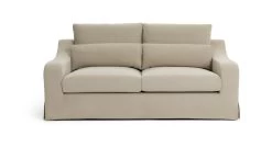 Habitat Odin Fabric 2 Seater Sofa - Natural