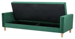 Habitat Brooks Clic Clac Storage Fabric Sofa Bed - Green -Sofa Discount Store 9504466 R Z008A