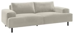 Habitat Julien Velvet 3 Seater Sofa - Natural -Sofa Discount Store 9520127 R Z008A