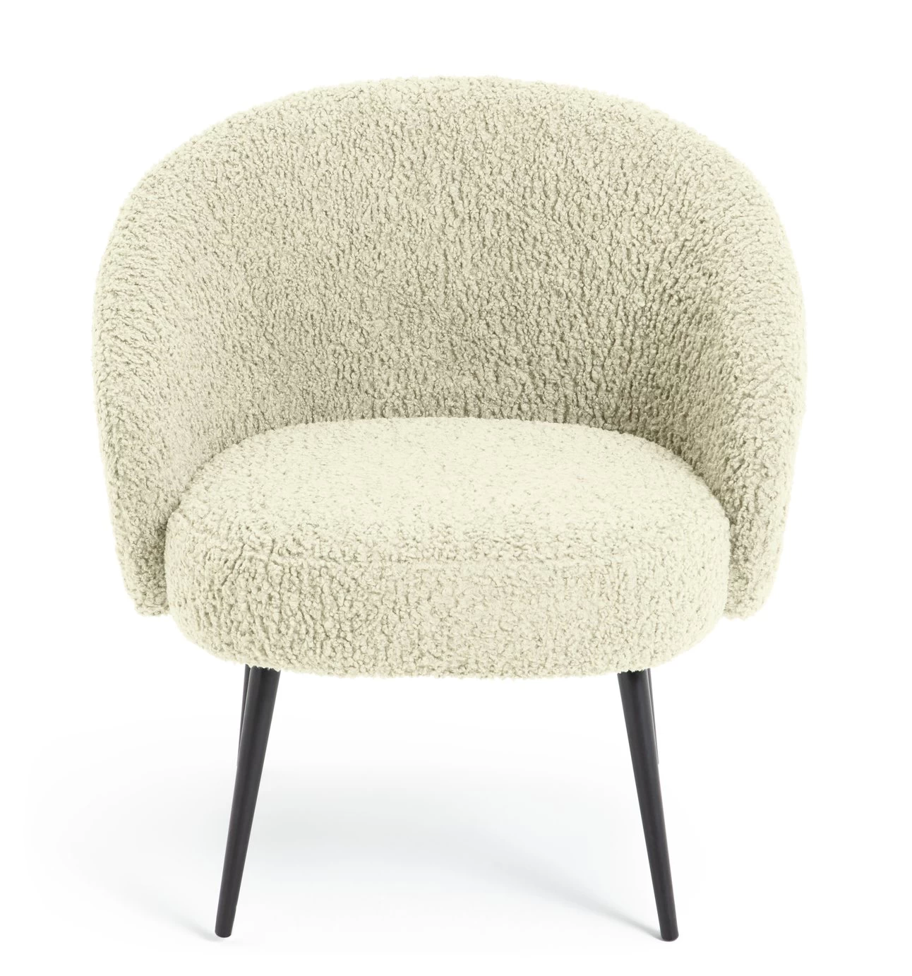 Habitat Ash Boucle Accent Chair - Cream 3 Habitat Ash Boucle Accent Chair - Cream