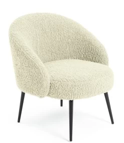 Habitat Ash Boucle Accent Chair - Cream 18 Habitat Ash Boucle Accent Chair - Cream -Sofa Discount Store 9525380 R Z004A