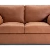 Habitat Florence Leather 2 Seater Sofa - Tan 1 Habitat Florence Leather 2 Seater Sofa - Tan -Sofa Discount Store 9562532 R Z001A
