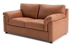 Habitat Florence Leather 2 Seater Sofa - Tan -Sofa Discount Store 9562532 R Z002A