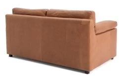 Habitat Florence Leather 2 Seater Sofa - Tan -Sofa Discount Store 9562532 R Z003A