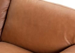 Habitat Florence Leather 2 Seater Sofa - Tan -Sofa Discount Store 9562532 R Z005A