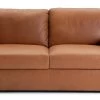 Habitat Florence Leather 3 Seater Sofa - Tan -Sofa Discount Store 9563988 R Z001A