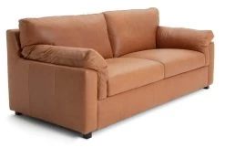 Habitat Florence Leather 3 Seater Sofa - Tan 17 Habitat Florence Leather 3 Seater Sofa - Tan -Sofa Discount Store 9563988 R Z004A