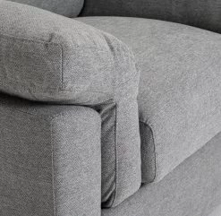 Habitat Florence Fabric Armchair - Grey -Sofa Discount Store 9574654 R Z006A