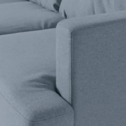 Habitat Joshua Fabric Right Hand Corner Chaise Sofa - Blue -Sofa Discount Store 9581812 R Z008A